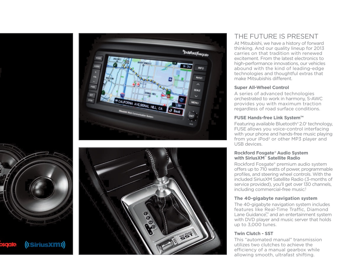 2013 Mitsubishi Full Line Brochure Page 17